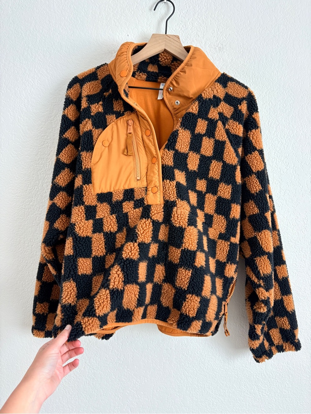Free People Rocky Ridge Checkered Pullover - Picture 8 of 8